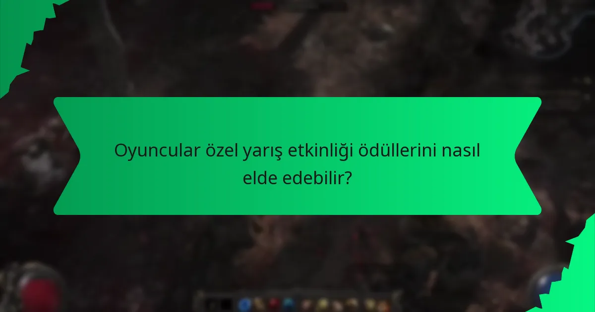 Yarış etkinliği ödülleri için hangi renk şemaları kullanılır?