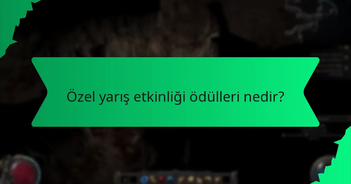 Yarış etkinliği ödüllerinin oyun üzerindeki etkileri nelerdir?