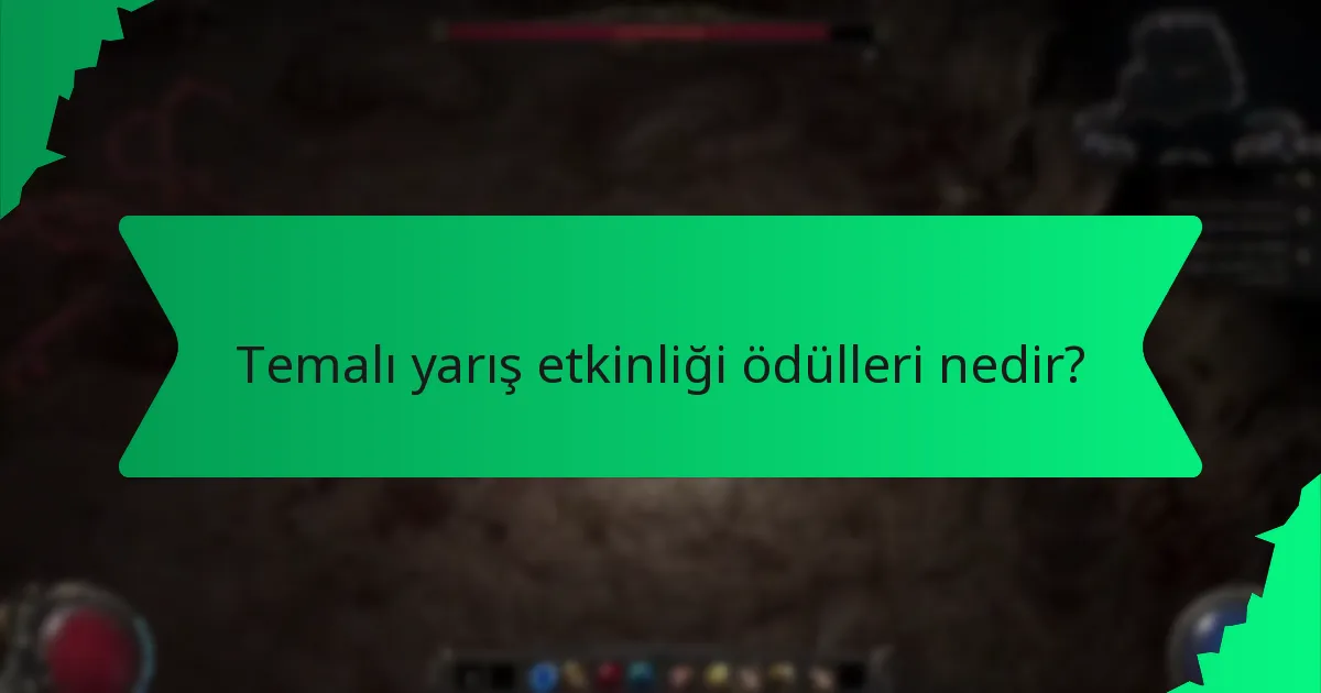 Temalı yarış ödüllerinin etkileri nelerdir?