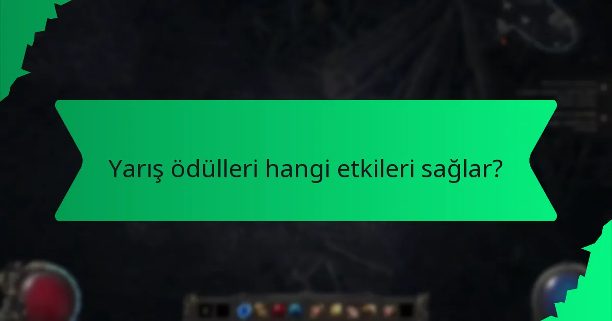 Yarış ödülleriyle ilişkilendirilen renkler nelerdir?