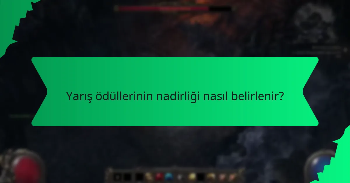 Yarış ödülleri hangi etkileri sağlar?